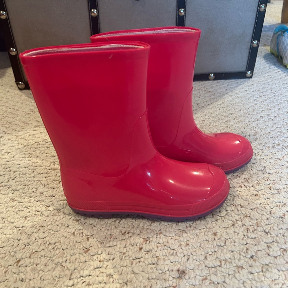 Kids pink Rain Boots